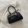 Bolsa de motocicleta retrô para o dia a dia para mulheres, nova bolsa tote de ombro da moda 2026, bolsa Boston, bolsa para o trabalho