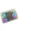 Fabricante Botón de Cabeza de Mariposa de Colores Alfiler de Cabeza de Botón Caja de Alfileres de Cabeza de Botón Alfiler de Costura a Mano Fijo Alfiler de Corazón de Flor de Ciruelo Alfiler de Cabeza de Flor
