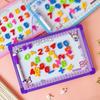 Pizarra Blanca de Aprendizaje para Niños Lindo Dibujo Animado Magnética con Números y Letras Estudiantes de Primaria Colgante Borrable Pizarra Magnética Pizarra para Escribir