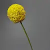 Flores de Bola de Cebolla Artificiales para Decoración de Paredes Florales de Centro Comercial, Flores de Diente de León para Bodas, Paisajismo con Arte Floral de Plástico, Bola de Cebolla