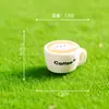 Paisaje en Miniatura Creativo Lindo Perro Cafetero Muñeco DIY Adornos Pequeños para Coche Escritorio Paisaje en Miniatura Perro Cafetero