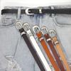 Cinturón literario INS de estilo coreano de moda, hebilla de pin plateada juvenil, cinturón de mujer, moda retro, ventas directas de fábrica