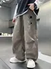Pantalones Largos Casuales para Niños Estilo Ropa de Trabajo Primavera y Otoño 2026 Nuevo Estilo Niños Medianos y Mayores Atractivos Modernos Multibolsillo Versátil Pierna Recta