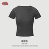 BE Ropa de Mujer 2025 Verano Vintage Kardashian Dulce Picante Ruina Ombligo Camiseta Corta Maillard Spice Girls Traje de Falda