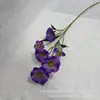 Decoración de Flores Artificiales para Boda 6 Cabezas Flor Mariposa Salón de Bodas Materiales Florales Venta al por Mayor Flor Diente de Perro