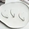 Ganchos Adhesivos de Pared con Forma de Corazón Lindos Ganchos Duraderos Soporte de Pared sin Taladro Ganchos Simples para Llaves Paraguas Detrás de la Puerta