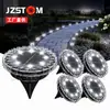Luz Solar Subterrânea Nova Transfronteiriça LED à Prova d'Água para Exterior, Luz para Gramado, Luz Decorativa para Jardim, Casa, Pátio