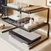 Soporte para Router Organizador de Escritorio Gabinete de TV Regleta Set WiFi Decodificador Almacenamiento Refrigeración Soporte Pequeño