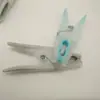 Pinzas para la ropa de plástico recubiertas de goma de dos colores, Clips antideslizantes y a prueba de viento