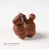 Lingote de Madera Golpeado por el Rayo, Quemador de Incienso Caballo de la Suerte, Moneda de Cobre, Accesorios de Caballo de la Suerte, Adornos para Agujero de Nariz de Buey, Adornos Tallados a Mano