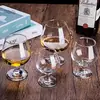Copo de Vinho Criativo Copo de Brandy Vidro de Cristal Doméstico Estilo Europeu Copo Curto para Vinho Tinto Copo para Destilados Tamanho Pequeno Espessado