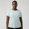 Ropa Deportiva de Verano y Primavera Transpirable de Secado Rápido para Mujer, Color Verde Menta, Top Deportivo Adelgazante, Comercio Exterior
