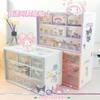 Caja de Almacenamiento de Escritorio de Seis Compartimentos, Caja de Almacenamiento para Accesorios del Cabello, Caja de Almacenamiento para Dormitorio de Estudiantes, Organizador de Cajones, Caja de Almacenamiento con Compartimentos para Planificador