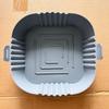 Plato de Silicona para Freidora de Aire de Venta Caliente Transfronterizo Bandeja de Silicona para Freidora Bandeja para Hornear Aislada Molde para Pastel Freidora Interior