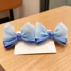 Lindo Clip Lateral Estéreo Lazo Pinza para el Cabello Orejas de Conejo Tela Completa No Lastima el Cabello Accesorios para el Cabello de Niños Pinza de Pato Bebé