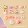 Chapéu de Aniversário Brilhante Cogumelo Laço Desenho Animado DIY Presilha de Cabelo para Bebê Acessórios de Cabelo Materiais Acessórios de Joias Atacado