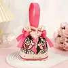 Bolsas de dulces para bodas, recuerdos de boda, cajas de dulces creativas, bolsas de regalo rojas sin doblar, hechas a medida