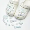 Zuecos Lindos y de Moda Estilo Ins Accesorios DIY Hebillas de Zapato Desmontables Flor de Zapato de Ballet Dibujos Animados 3D Accesorios