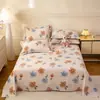 Sábana de Cama de Algodón 100% Clase A Algodón de Xinjiang Engrosada Cepillada Estampado Floral Funda Nórdica de Algodón Individual Doble Persona Cuatro Estaciones Uso en el Hogar