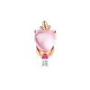 Fuente de joyería otoño e invierno nuevo chapado en plata piedra de hibisco doce signos del zodíaco chapado en oro rosa regalo de Navidad outlet de fábrica