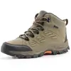 Zapatos de senderismo para exteriores de caña alta para otoño e invierno, talla grande de comercio exterior, zapatillas deportivas para hombre, zapatos de trekking acolchados para camping al aire libre Temu transfronterizo