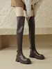 Transpirables aptos para la piel suela suave cómodos para los pies botas de mujer 2026 estilo popular de celebridad de internet sin adornos extra simples elegantes Botas Martin