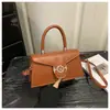 Moda Estilo Coreano Exquisito Moderno Cierre de Letra Solapa 2026 Textura Casual Retro Bolso de Mano Cruzado Hombro Único Bolso para Mujer