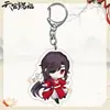 Bendición Oficial del Cielo Huacheng y Xie Lian Arte de Fan Original Merchandising Dibujo Animado 2D Acrílico Colgante de Doble Cara Llavero