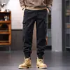 Pantalones Cargo para Hombre 2026 Primavera/Otoño Nuevos Sueltos de Pierna Recta Marca de Moda Jogger Retro Americano Casual Pantalones Delgados