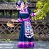 Nuevo Traje Zhuang de Guangxi Zhuang Realiza Traje en Marzo Minoría Realiza Yao Adulto Danza Miao