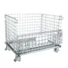 Jaula de Almacenamiento Jaula de Clasificación Rápida Fabricante Venta Directa Caja de Rotación Jaula Plegable de Metal Jaula de Hierro de Almacenamiento Almacén Móvil Jaula de Malla