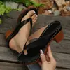 Moda Europea y Americana Falda Tacones Altos Zapatos de Mujer Temperamento Tacón Grueso Tallas Grandes Chanclas Mujer 2026 Verano Nuevas Llegadas