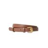Cinto de Couro Feminino Estilo Simples Combina com Tudo Cinto Feminino Couro Vintage Cinto Fino Feminino Design Cinto Feminino