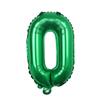 Globo digital americano de 16 pulgadas, globo digital de aluminio del 0 al 9, globo de aluminio dorado rosa plateado.