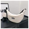 Bolso de Lona para Mujer 2024 Nuevo Textura de Alta Gama Bolso de Hombro Cruzado Popular Popular Diseño Nicho Bolso Dumpling para Mujer