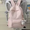 Mochila Fresca y Linda Estilo Japonés para Chicas de Secundaria y Estudiantes Universitarias, con Lindo Moño Bordado, Mochila Pequeña y Ligera