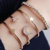 Pulsera Conjunto Transfronterizo Europea y Americana Borla Retro Letra Cuentas Tortuga Pulsera Tejida Bohemia En Stock