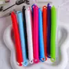 Chaveiro de mola colorida linha de telefone corda elástica telescópica chaveiro semiacabado diy corda de mão anti-perda atacado