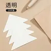 Protectores de esquinas de libros, un artículo imprescindible para estudiantes, evitan que las páginas se doblen, son transparentes y autoadhesivos, y protegen las esquinas de los libros del daño y el doblado.