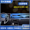 Aplicável ao instrumento de navegação do automóvel de Pequim BJ40 HD PET à prova de explosão X7 Tela do Beijing BJ60 Filme de proteção ocular contra luz azul