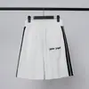 Shorts Casuales Deportivos de Moda Palm Angels Palm Couple para Hombres y Mujeres Rectos Elásticos de Calle Pantalones de Cinco Puntos