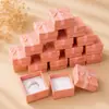 Caja de anillo de nube cielo y tierra 4*4, caja para pendientes, caja pequeña de embalaje para joyas, caja de joyería, caja de regalo para accesorios, caja para collares