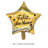 Globo decorativo de aluminio de 18 pulgadas con texto "Feliz Año Nuevo en español", ideal para botellas de vino, fiestas, celebraciones de Año Nuevo, meteoritos anuales, etc.