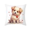 Funda de Almohada de Amor para el Día de San Valentín con Estampado de Cachorro Lindo, Funda de Cojín para Sofá, Funda de Cojín Nueva de Temu