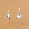 Colgante de Vaina de Loto de Plata S925 Dos Generaciones de Semillas de Loto DIY Pulsera Armoniosa Accesorios de Plata