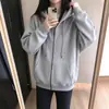 Sudadera con capucha y cremallera estilo americano para hombre, nueva colección primavera/otoño, chaqueta oversize y elegante para pareja, top de moda