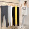 Leggings para gestantes, primavera e outono, novas calças abdominais femininas, justas e justas, calças curtas ajustáveis para mulheres