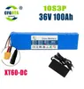 Paquete de baterías 10S3P 36V 100Ah batería de iones de litio 18650 500W para motocicleta scooter de alta potencia