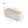 Caja de almacenamiento de ropa, armario, cajón dividido, caja de plástico para guardar pantalones, caja para alicatar, caja de almacenamiento de ropa interior en capas
