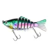 Cebo Luya Multi-sección Peces Simulados Sumergidos 15.6g/10cm 7 Secciones Cebo Duro Cebo Artificial Equipo de Pesca Amazon